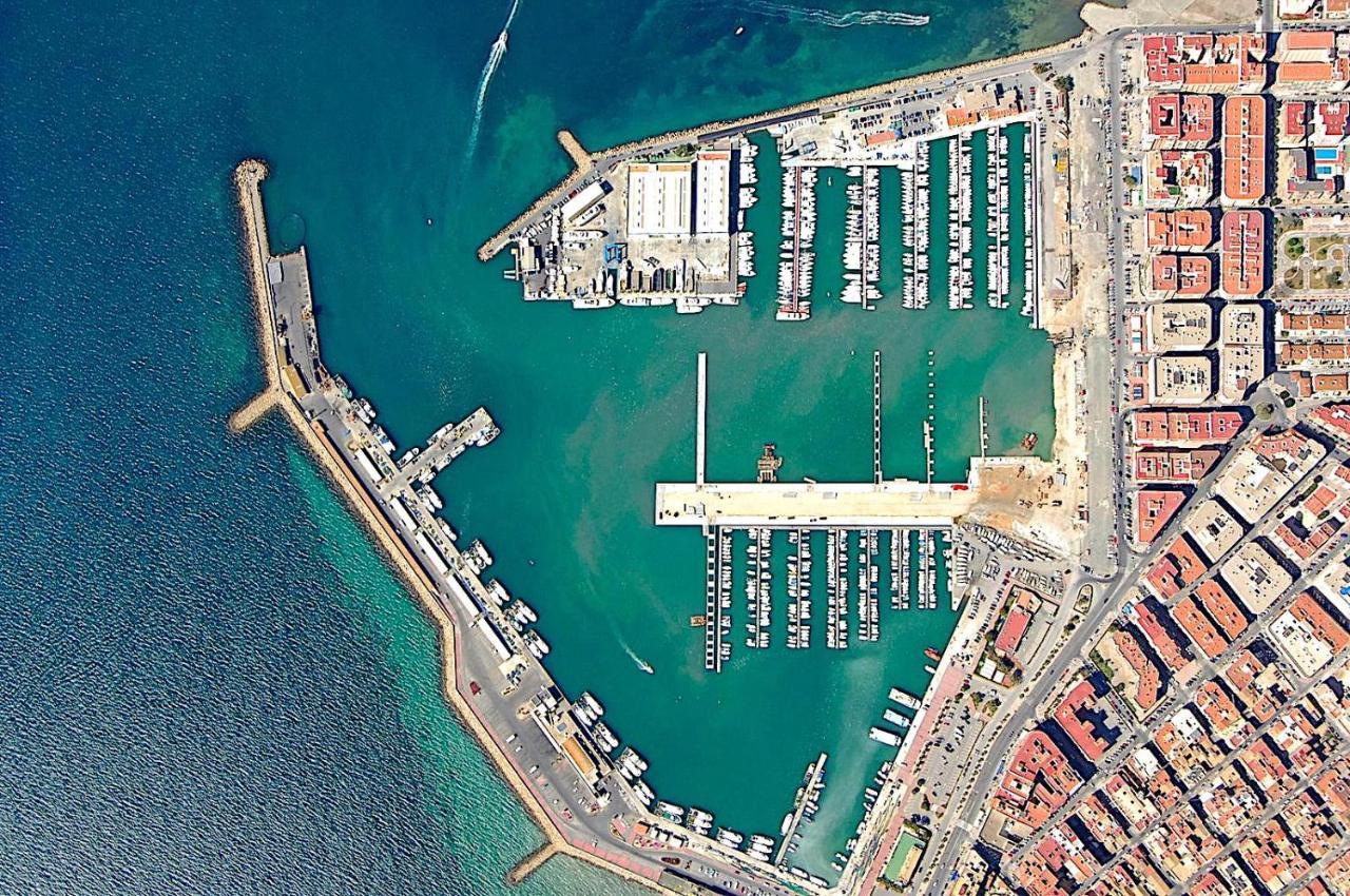Ferienwohnung Santa Pola Port, Sea View, Vista Del Mar Exterior foto